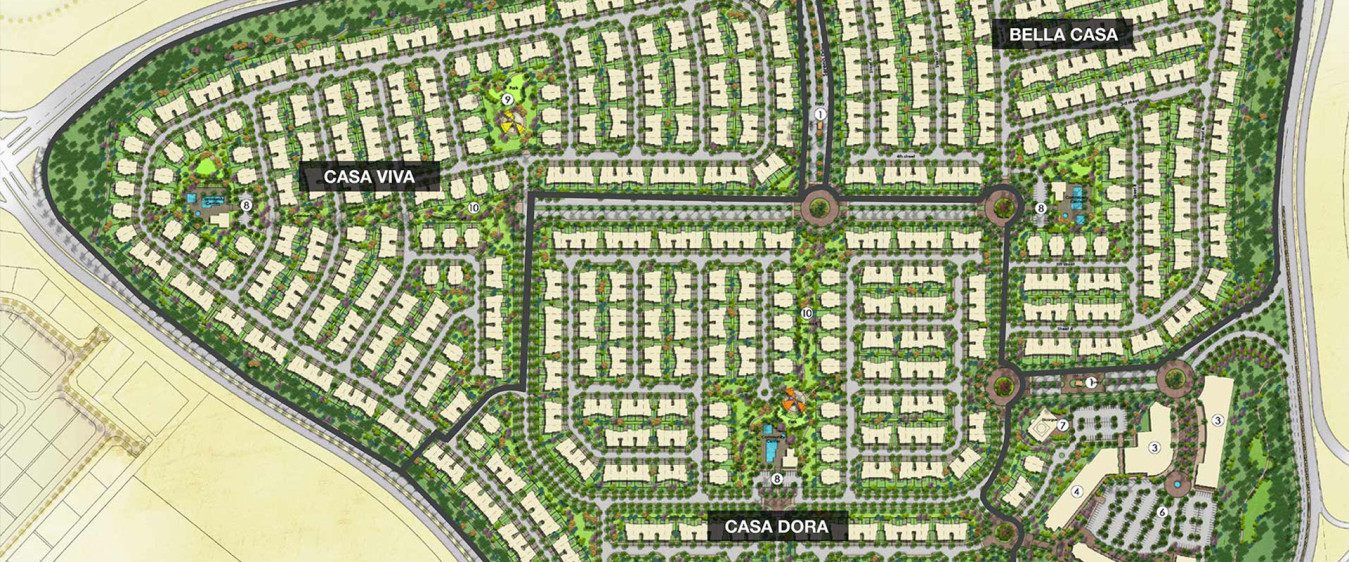 Serena Master Plan Dubai