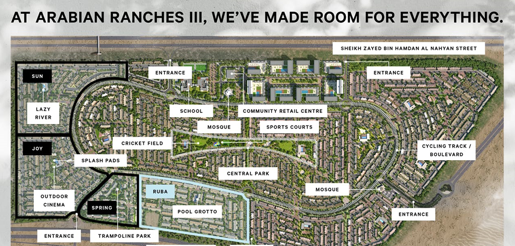 Ruba Townhouses Amenities