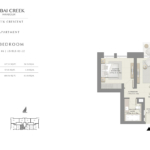 1 Bedroom Apartments at Creek Crescent by Emaar 3