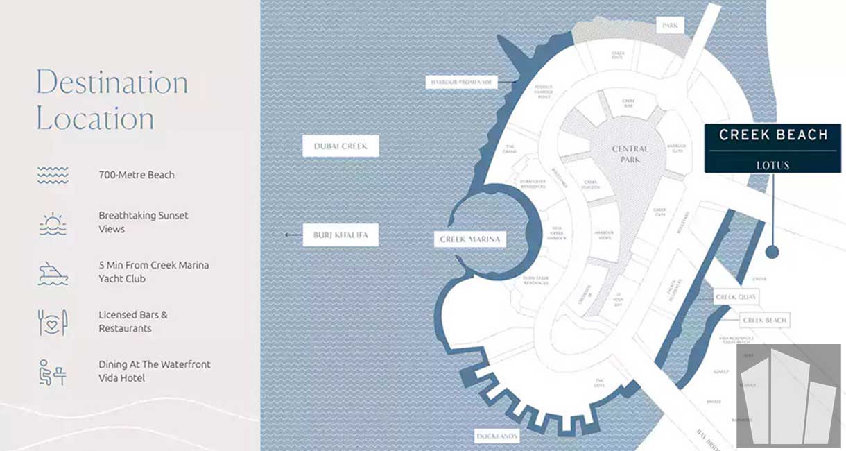 Lotus-at-Dubai-Creek-Beach-Master-plan