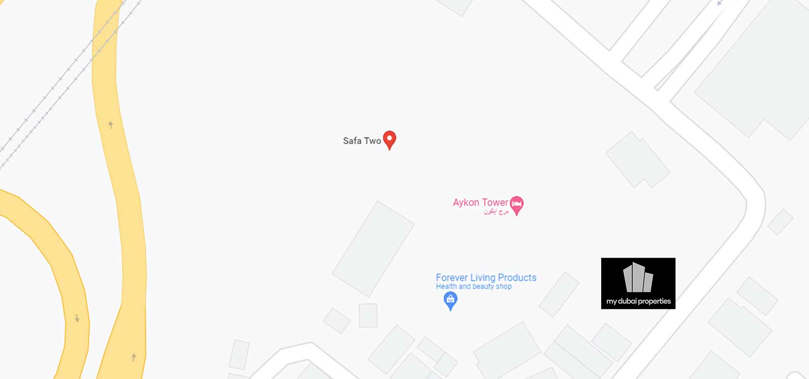 Safa Two at Safa Park Location Map