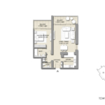 BLVD Crescent Downtown 1 Bed 2