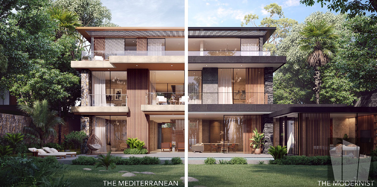 Alaya Gardens Villas Types at Tilal al Ghaf