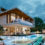 Lanai Island Pool Facing Villas at Tilal al Ghaf