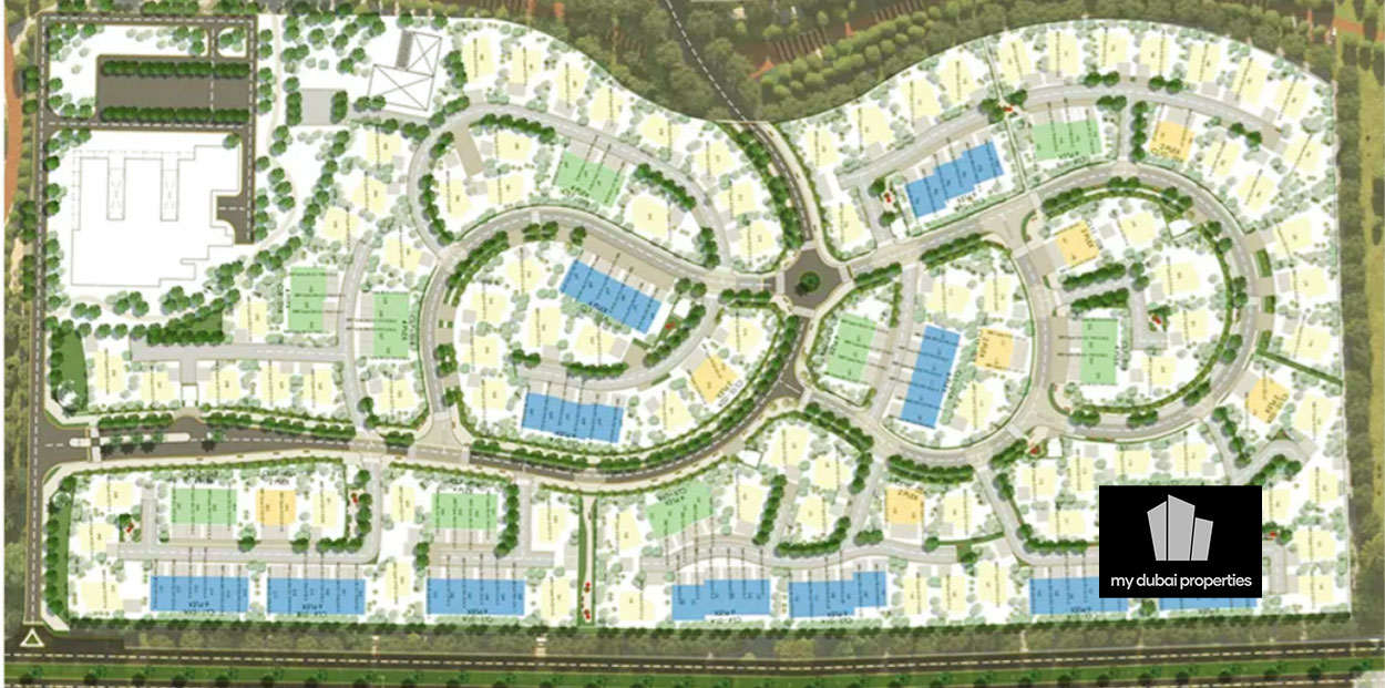 Nad al Sheba Gardens Masterplan