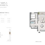 1 Bedroom Apartment Marina Shores at Dubai Marina 2