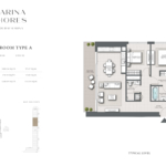 2 Bedroom Apartment Marina Shores at Dubai Marina 2