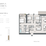 3 Bedroom Apartment Marina Shores at Dubai Marina 2