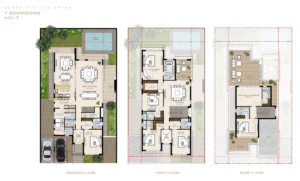 7 Bedroom Beverly Hills Drive Villa at Damac Hills