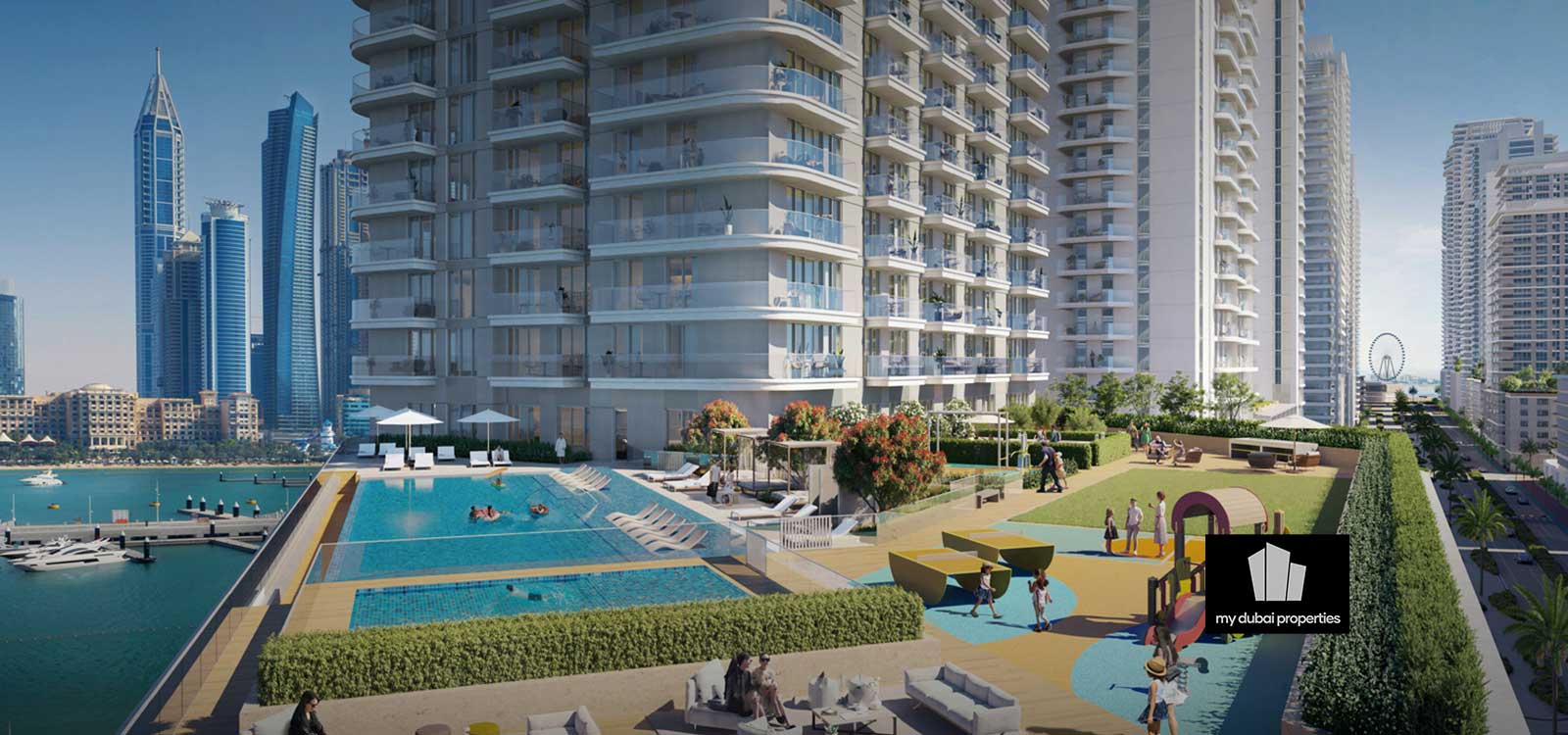 Emaar Beachgate by Address