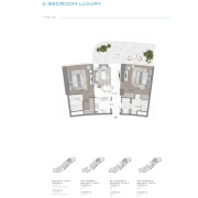 Damac Bay by Cavalli 2 bedroom apartment floor plan 4