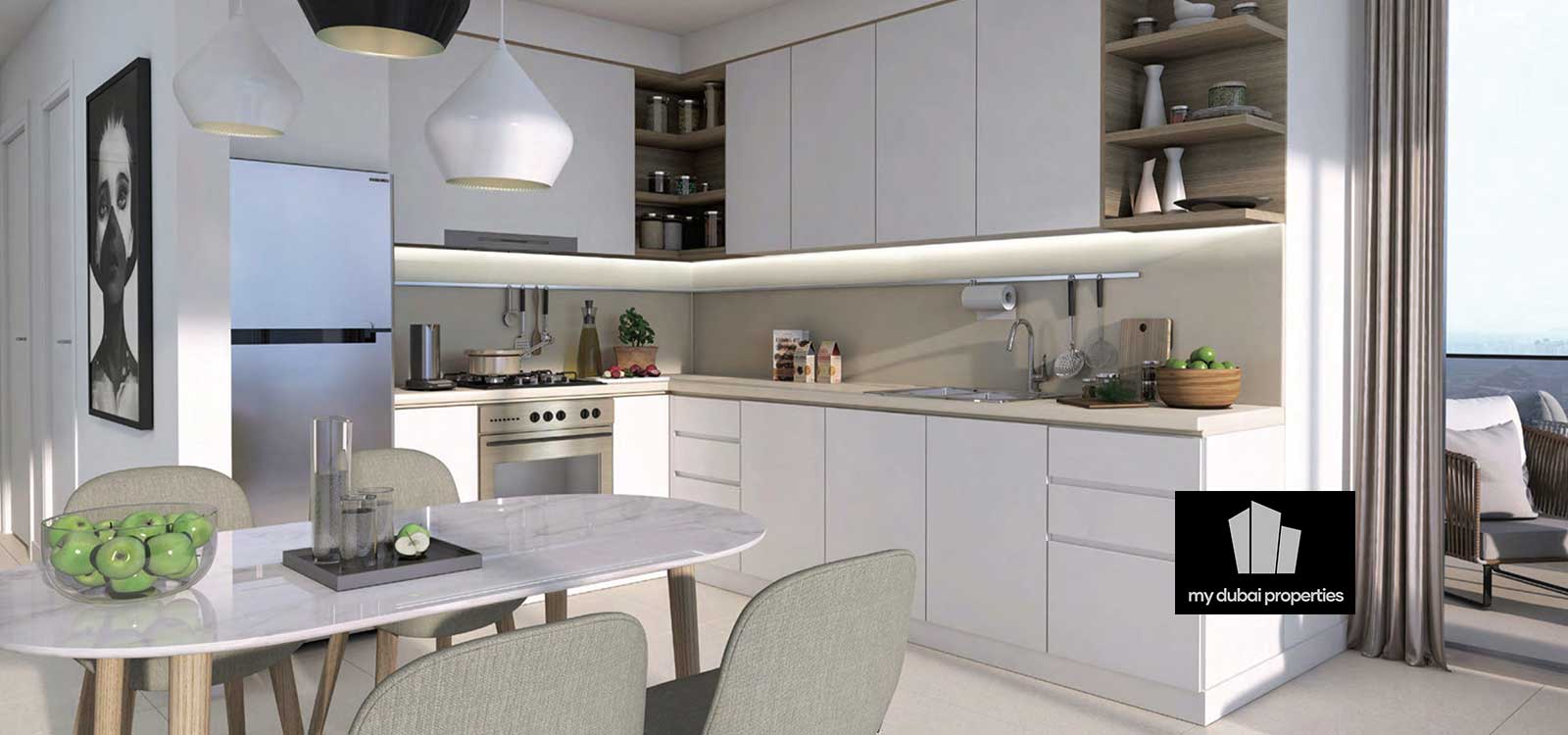 Downtown Views 2 Kitchen