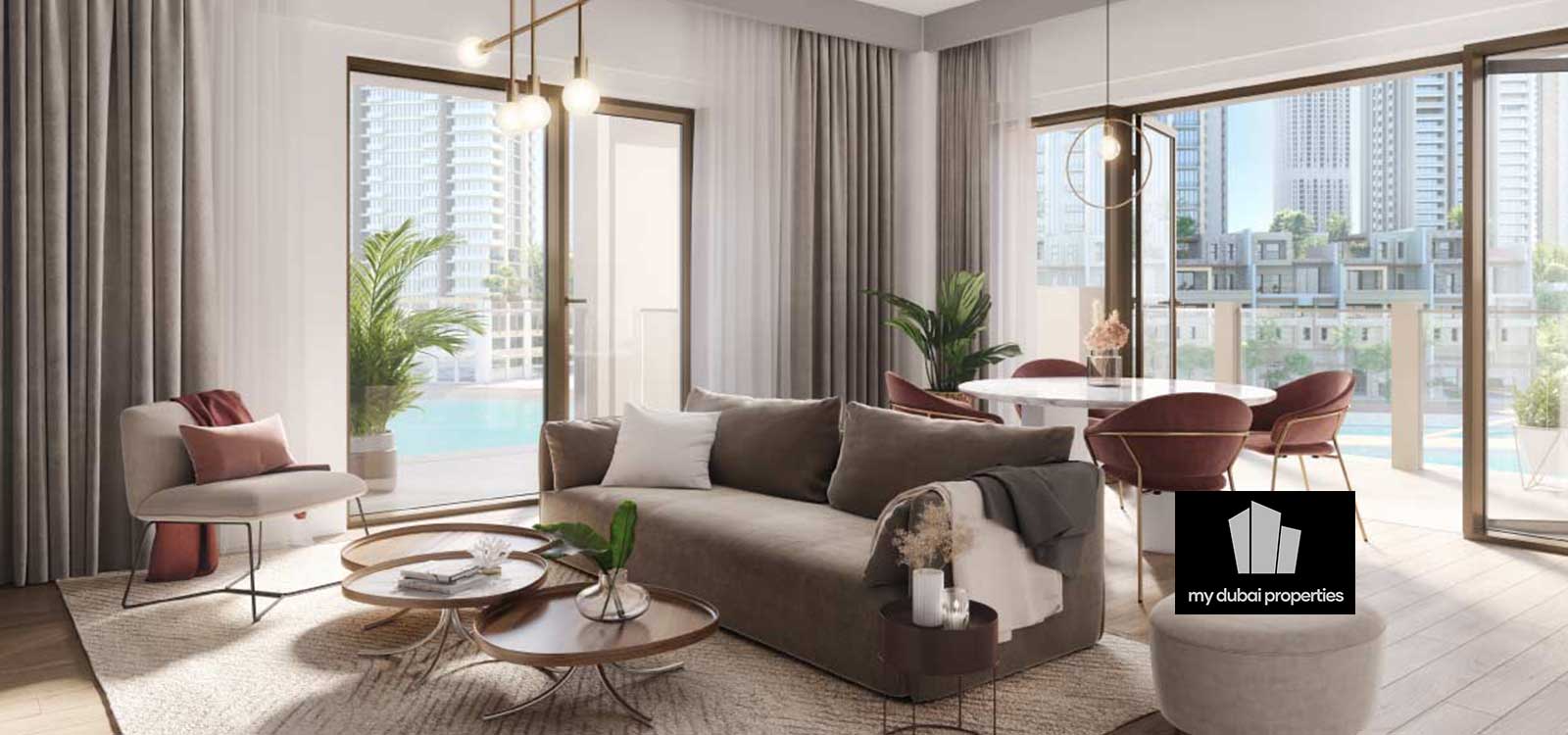 Emaar Grove at Dubai Creek Beach
