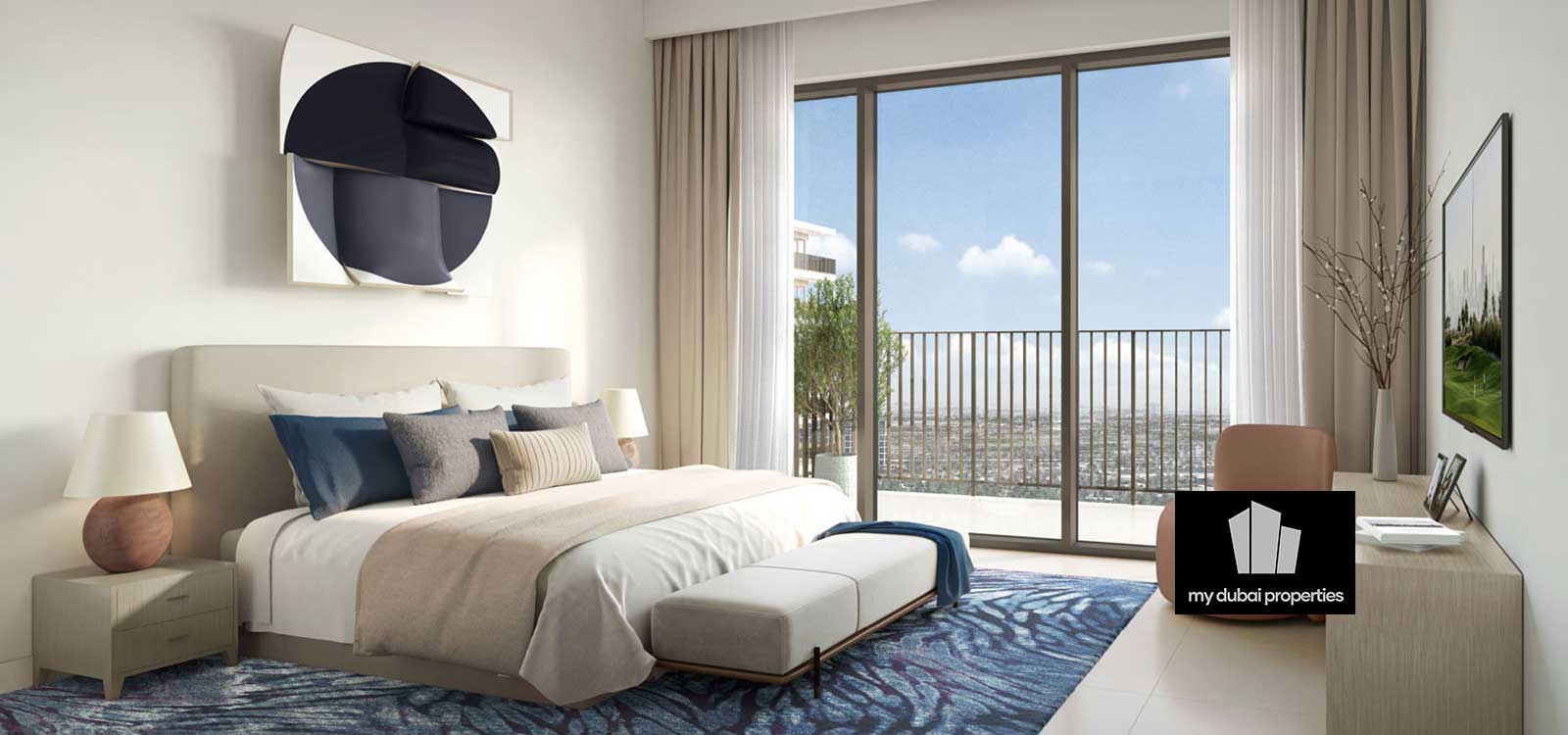 Emaar Hills Park Apartments Bedroom