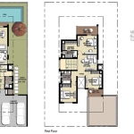 Golf Links Villas 4 bedroom floor plan