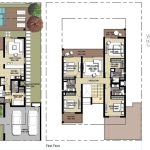 Golf Links Villas 5 bedroom floor plan