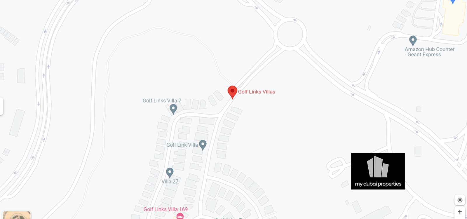Golf Links Villas Location Map