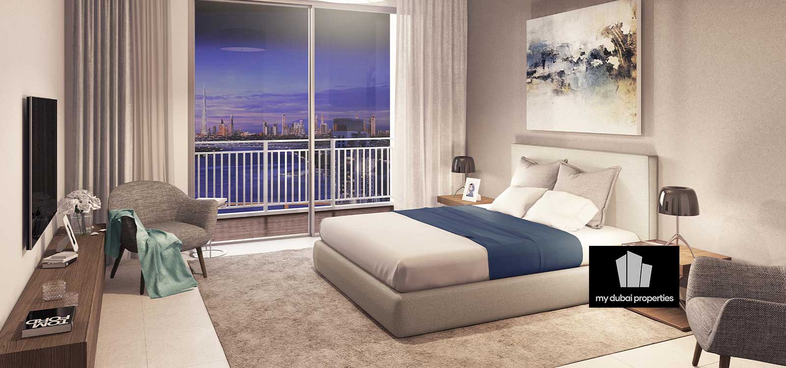 Harbour Views Luxury Bedroom