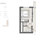 Hills Park 1 Bedroom Apartment Floor Plan 3