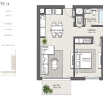 Hills Park 2 Bedroom Apartment Floor Plan 3