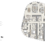 IL Primo 4 Bedroom Apartment Floor Plan 2