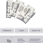 Oper Grand 3 bedroom floor plan