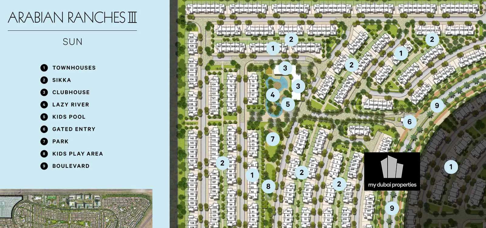 Sun Townhouses Master Plan