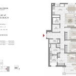 Surf at Creek Beach 3 Bedroom Apartment Floor Plan