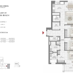 Surf at Creek Beach 3 Bedroom Apartment Floor Plan 3