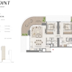3 Bedroom apartment at Seapoint Emaar Beachfront 4