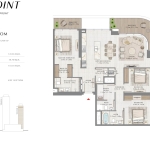 3 Bedroom apartment at Seapoint Emaar Beachfront 6