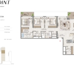 4 Bedroom apartment at Seapoint Emaar Beachfront