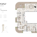 4 Bedroom apartment at Seapoint Emaar Beachfront 4