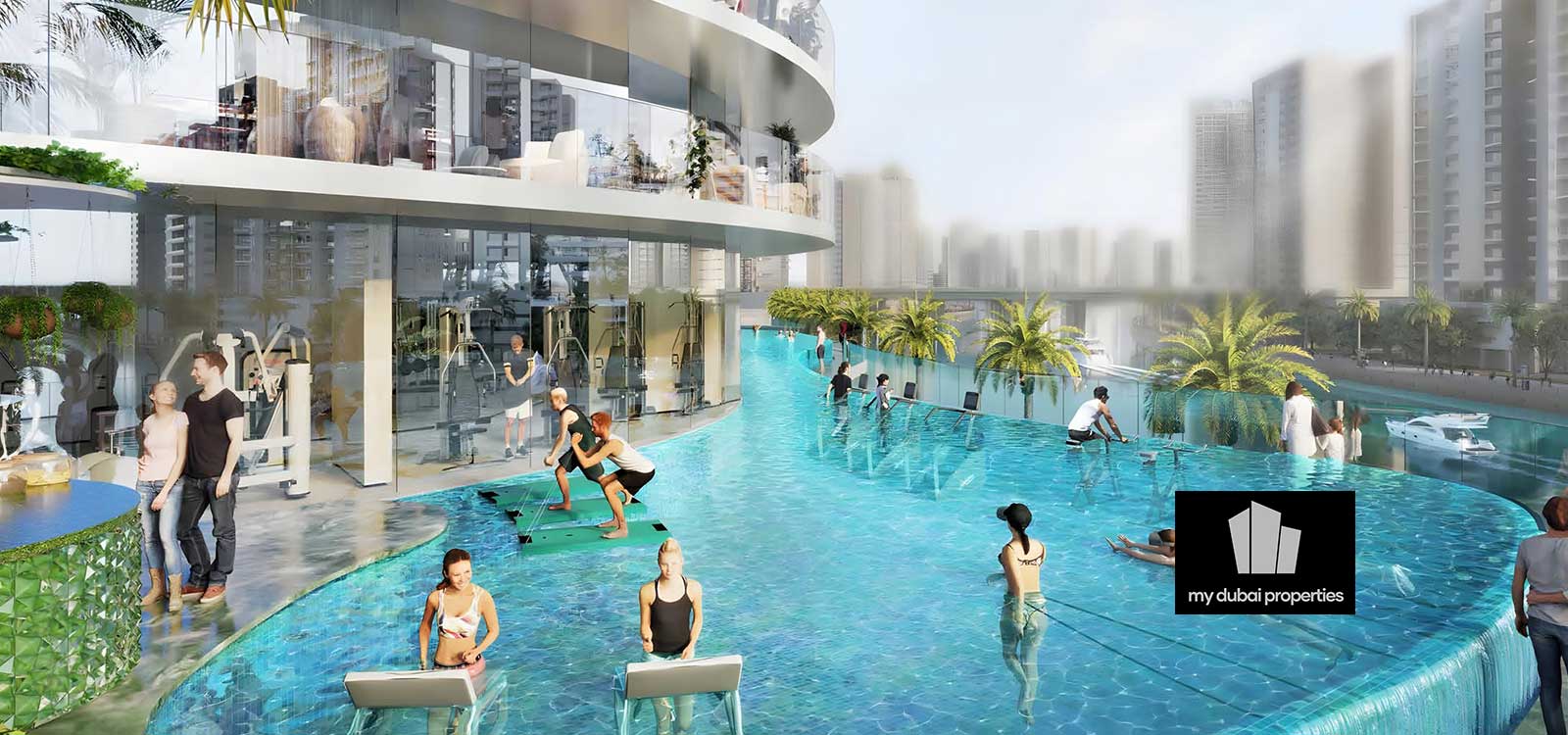 Amenities at Canal Crown Business Bay