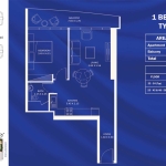 Danube Fashionz 1 Bedroom Apartment Floor Plan 3
