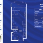 Danube Fashionz Studio Apartment Floor Plan 5
