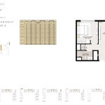 Emaar Green Square 1 Bedroom Apartment Floor Plan 3