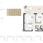 Emaar Green Square 2 Bedroom Apartment Floor Plan