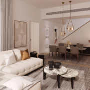 Jebel Ali Village townhouses Living Room