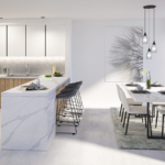 Kitchen in La Rosa Villanova Townhouses