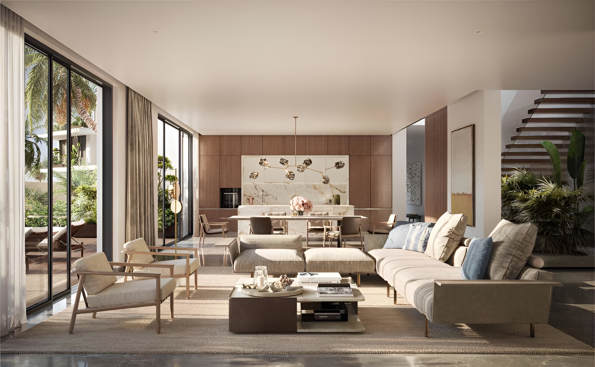 Luxury The Coral Collection Villas at Palm Jebel Ali
