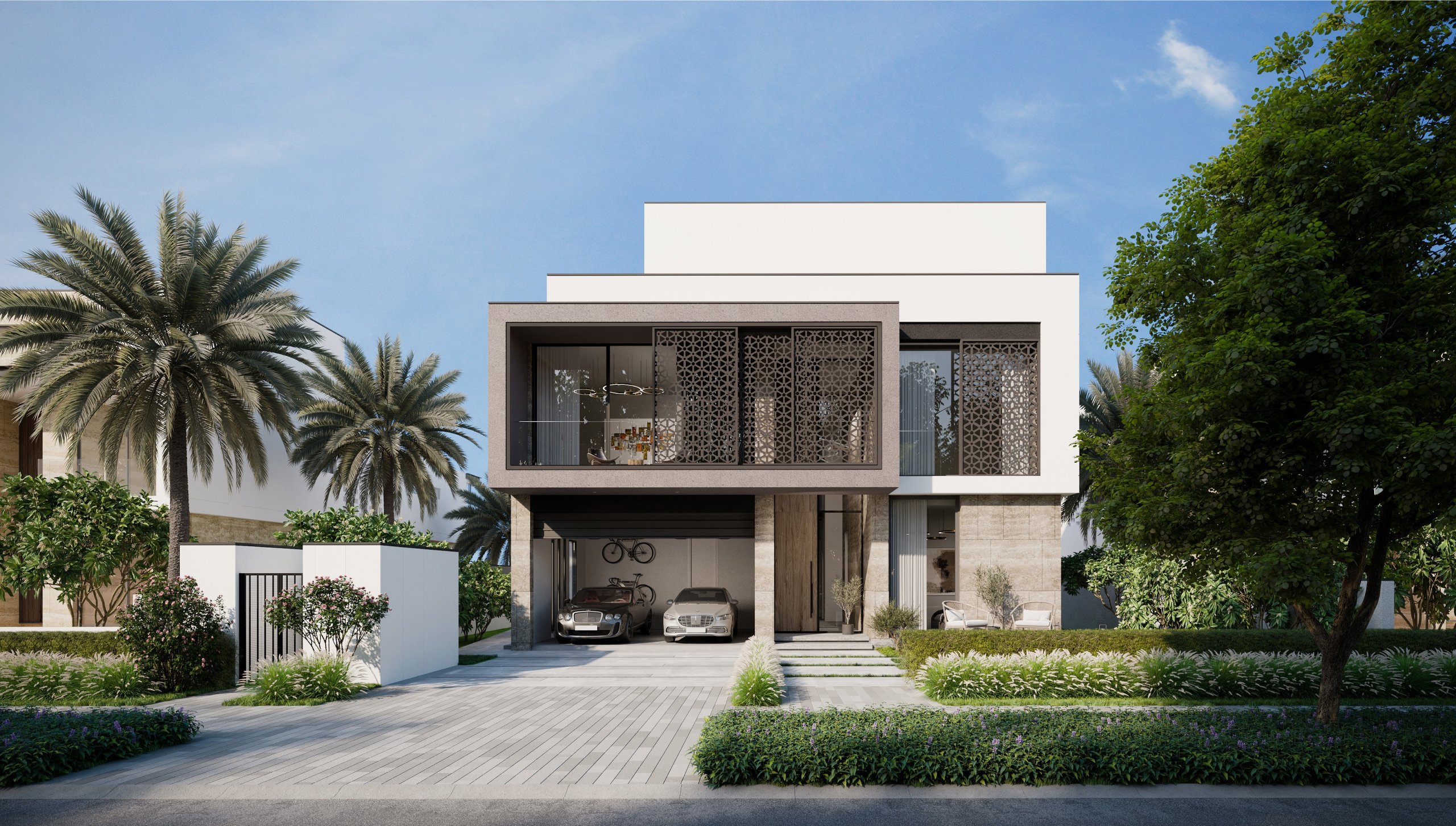 The Beach Collection villas at Palm Jebel Ali