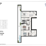 3 Bedroom Apartment at Samana Ocean Peral 2