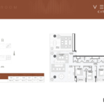4 Bedroom + Maid Apartment in Verve City Walk