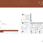 4 Bedroom apartment at Verve City Walk
