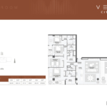 4 Bedroom apartment at Verve City Walk 2