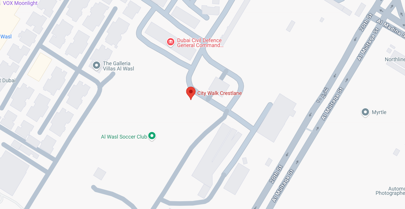 City Walk Crestlane Location Map