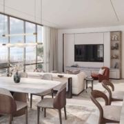 Dining area in Atelis at Dubai Designt District
