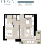 1 Bedroomk Apartment at Haya on the Park