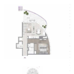 1 Bedroom at Damac Altitude de Grisogono 5